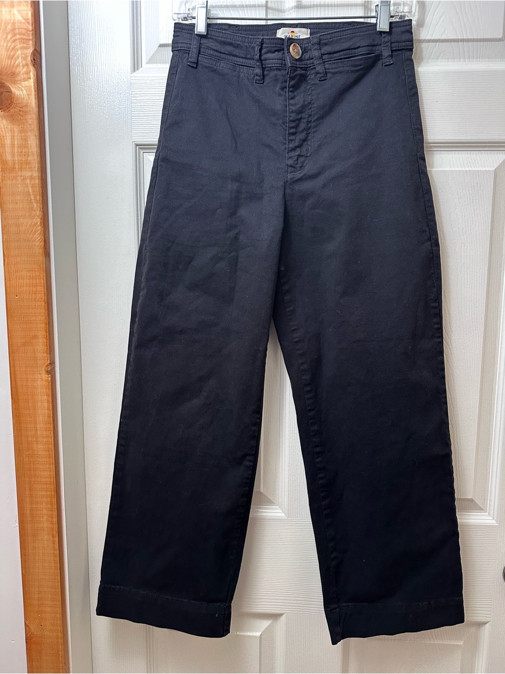 Marine Layer “Saturday Pant” Size 4 Black